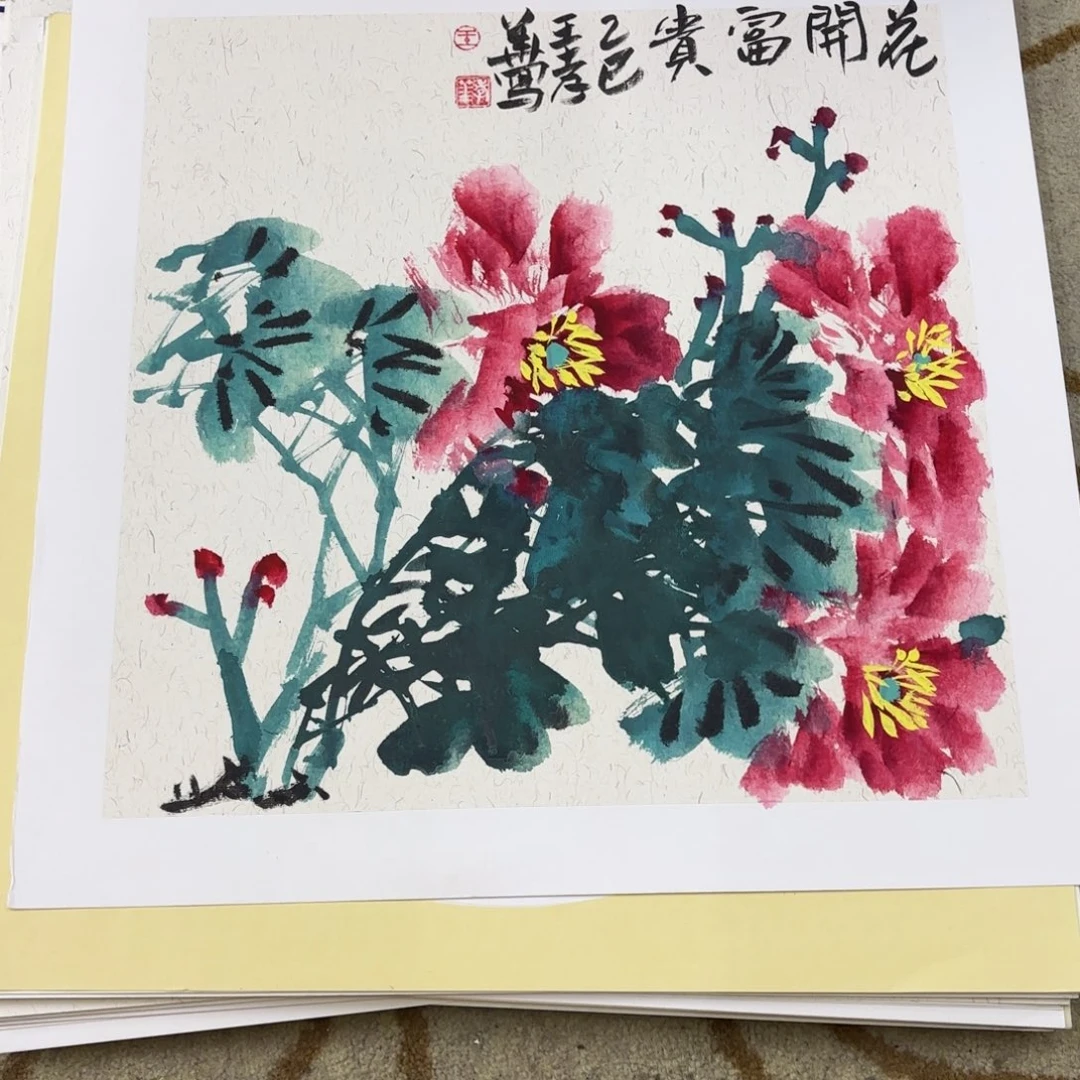 国画国画老师作品刘