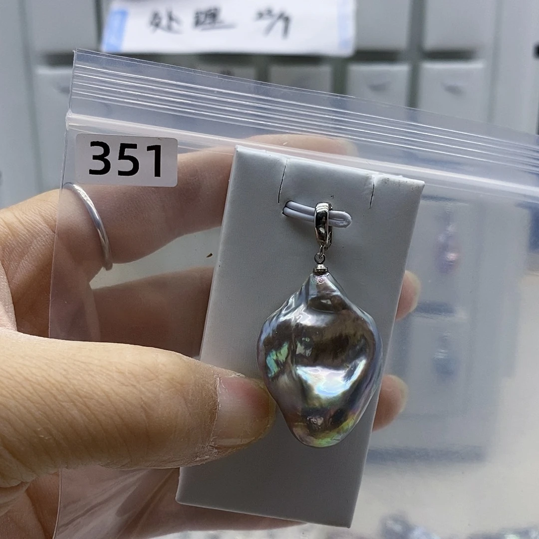 颈饰合金淡水珍珠