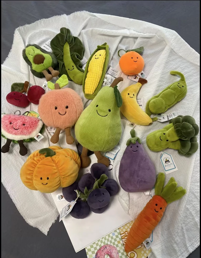 JC（水果、蔬菜、食物）玩偶专拍系列（配蓝色防尘袋）