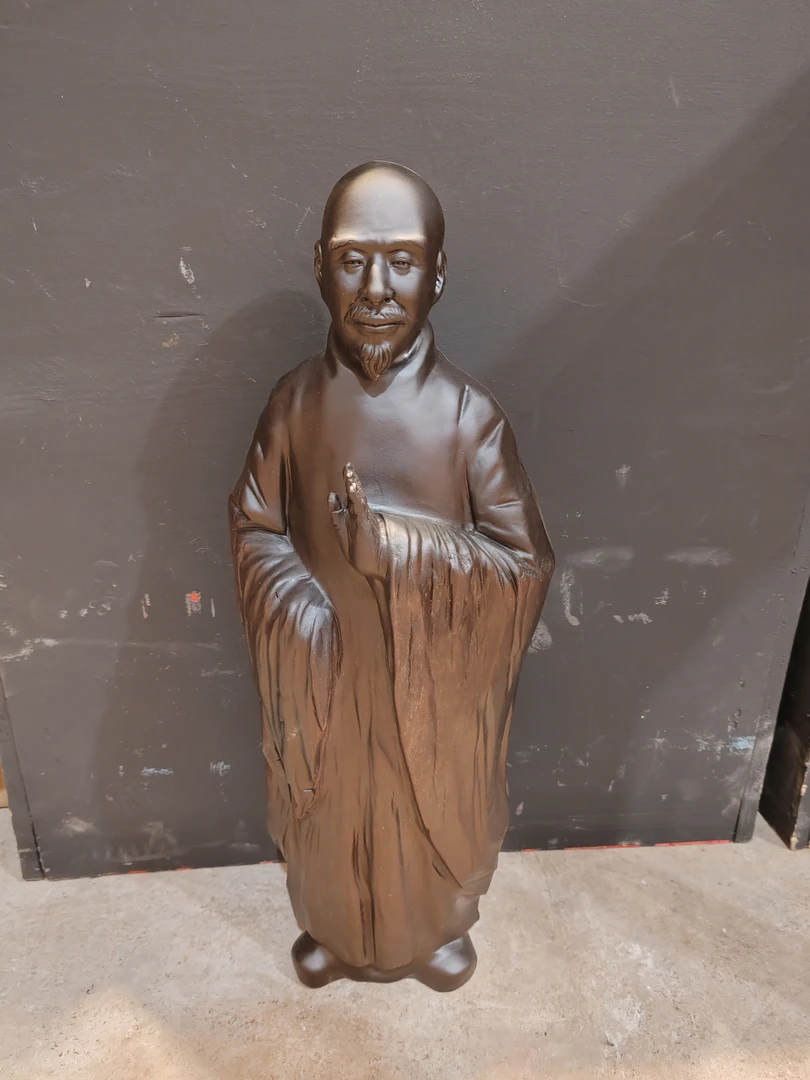 阴沉木人物雕刻摆件