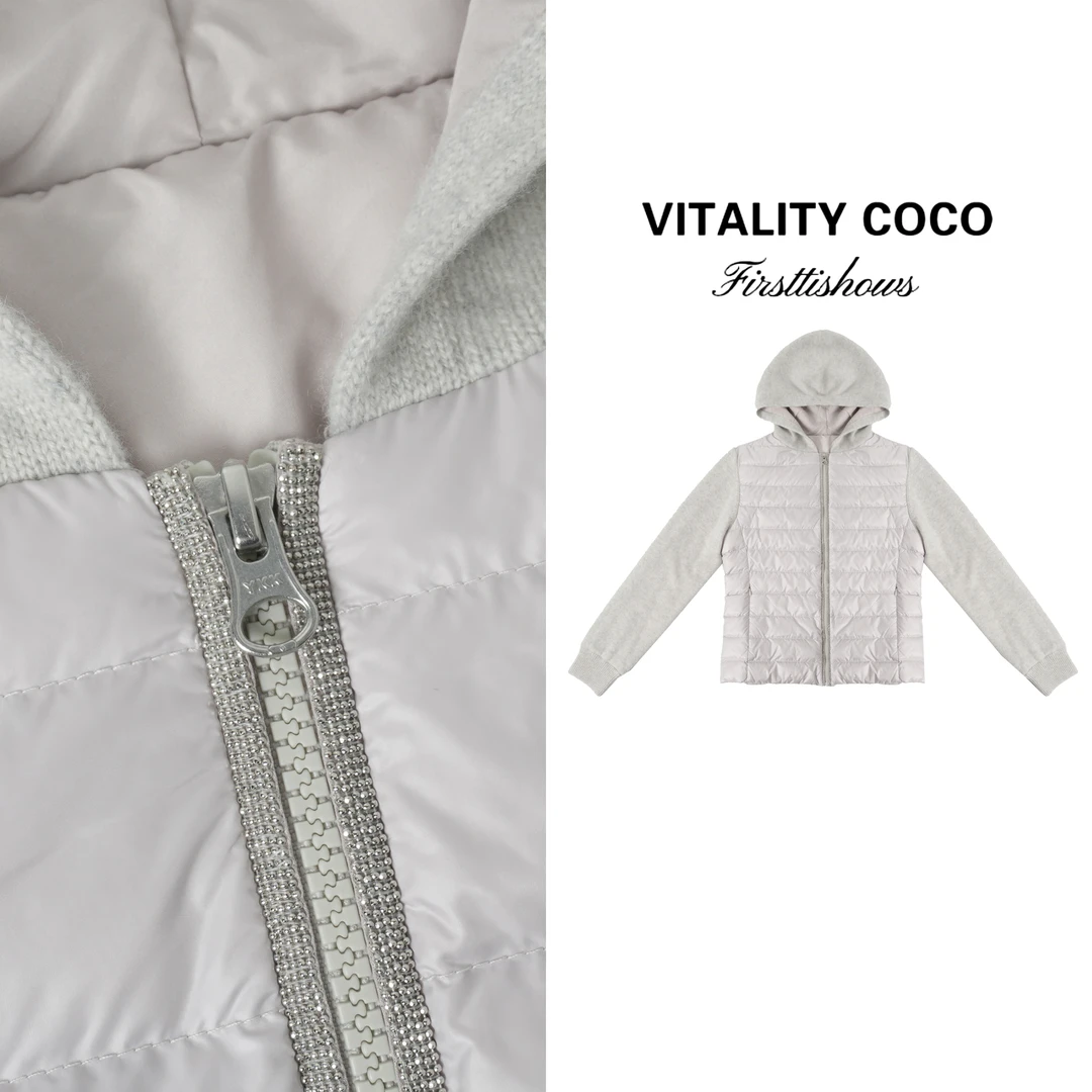 VITALITY COCO·BC系列新款女装 高定星链羽绒服-2761