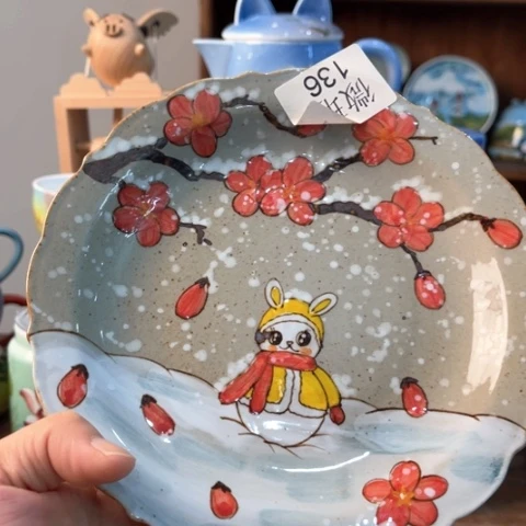 炉景德镇釉下手绘陶瓷