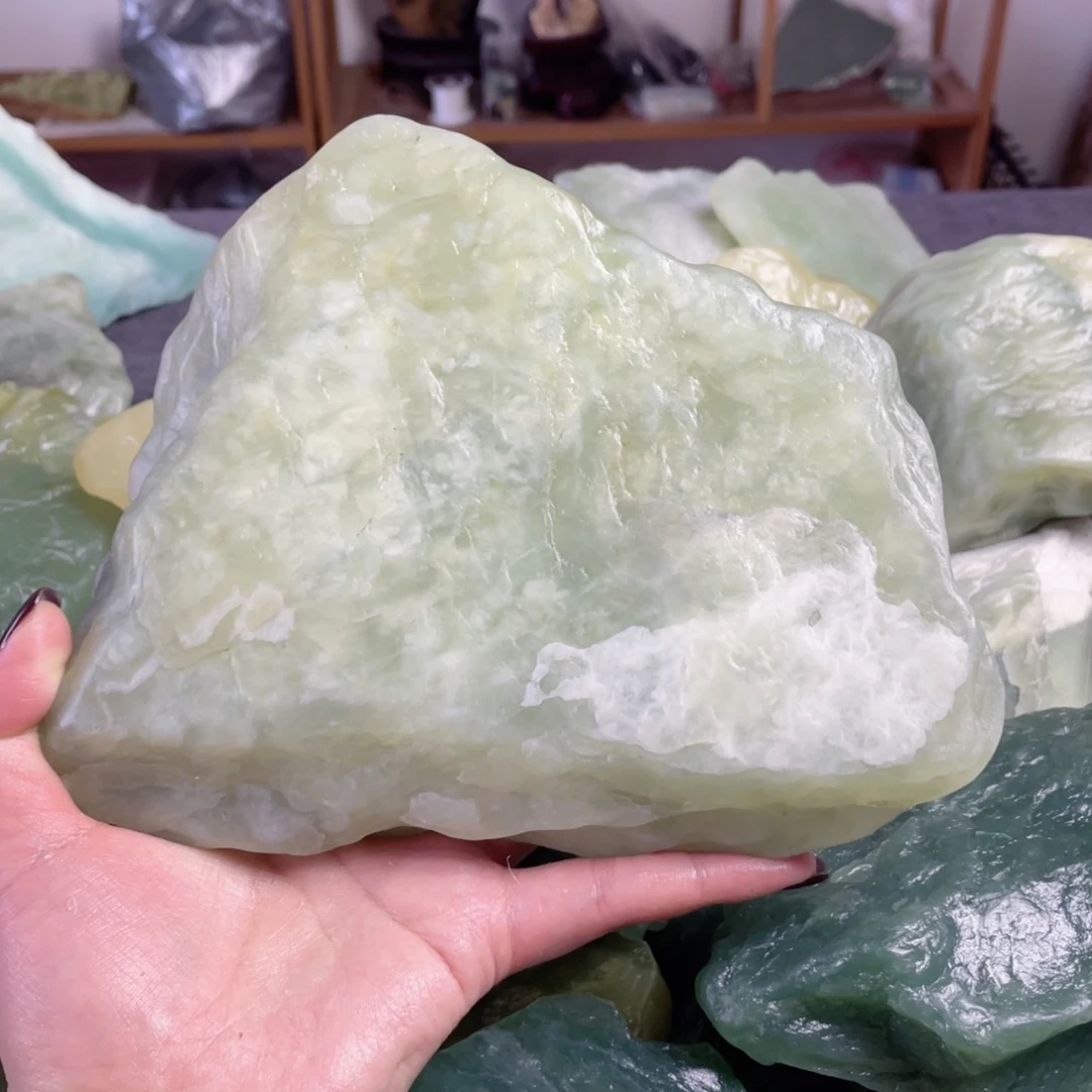 岫玉未镶嵌岫玉原石