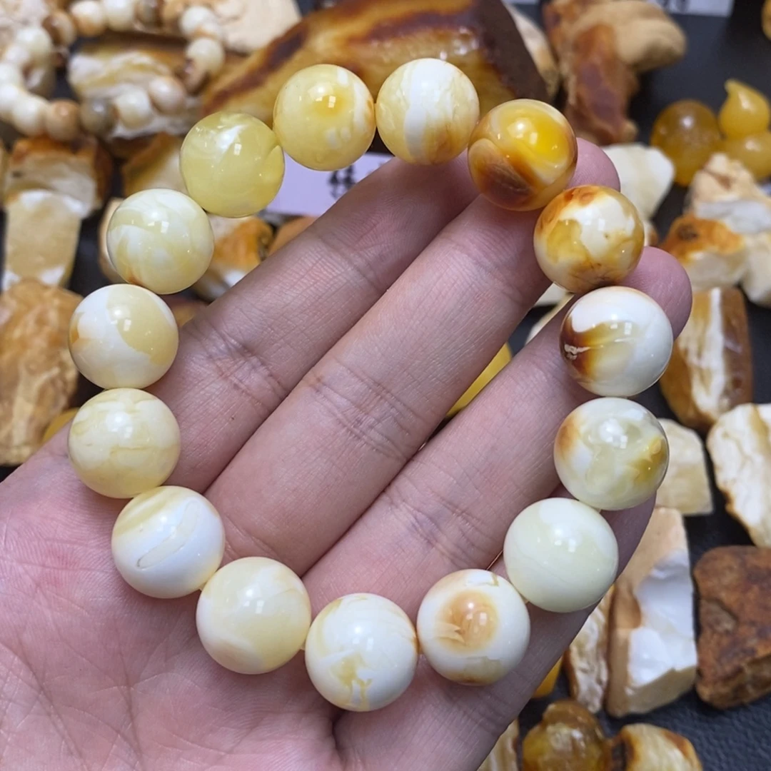 未镶嵌定制琥珀蜜蜡