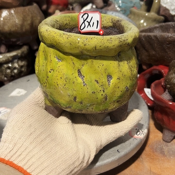 粗陶花盆制作就这样的