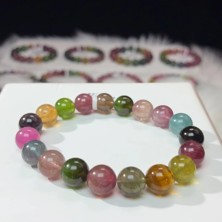 手链碧玺未镶嵌10mm+