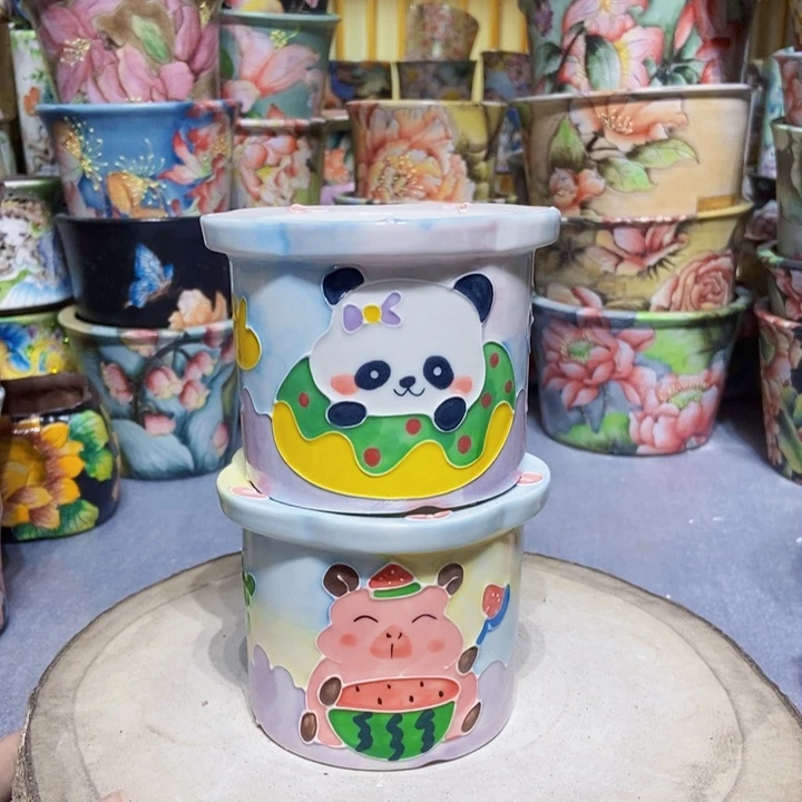 景德镇艺术手绘作品