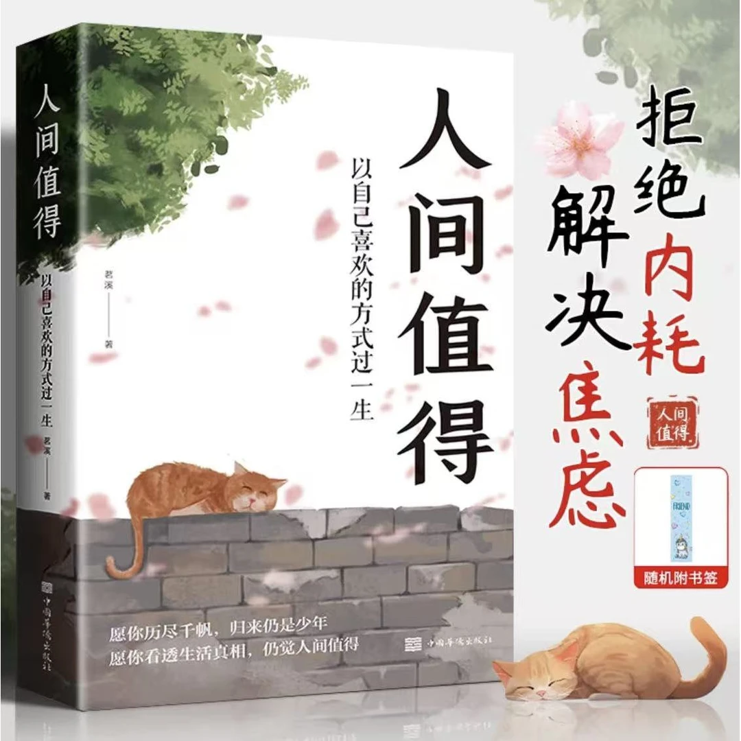 人间值得:以自己喜欢的方式过一生人生感悟治愈系心灵疗愈书籍