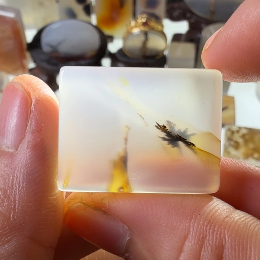 玛瑙/玉髓未镶嵌珠宝半成品