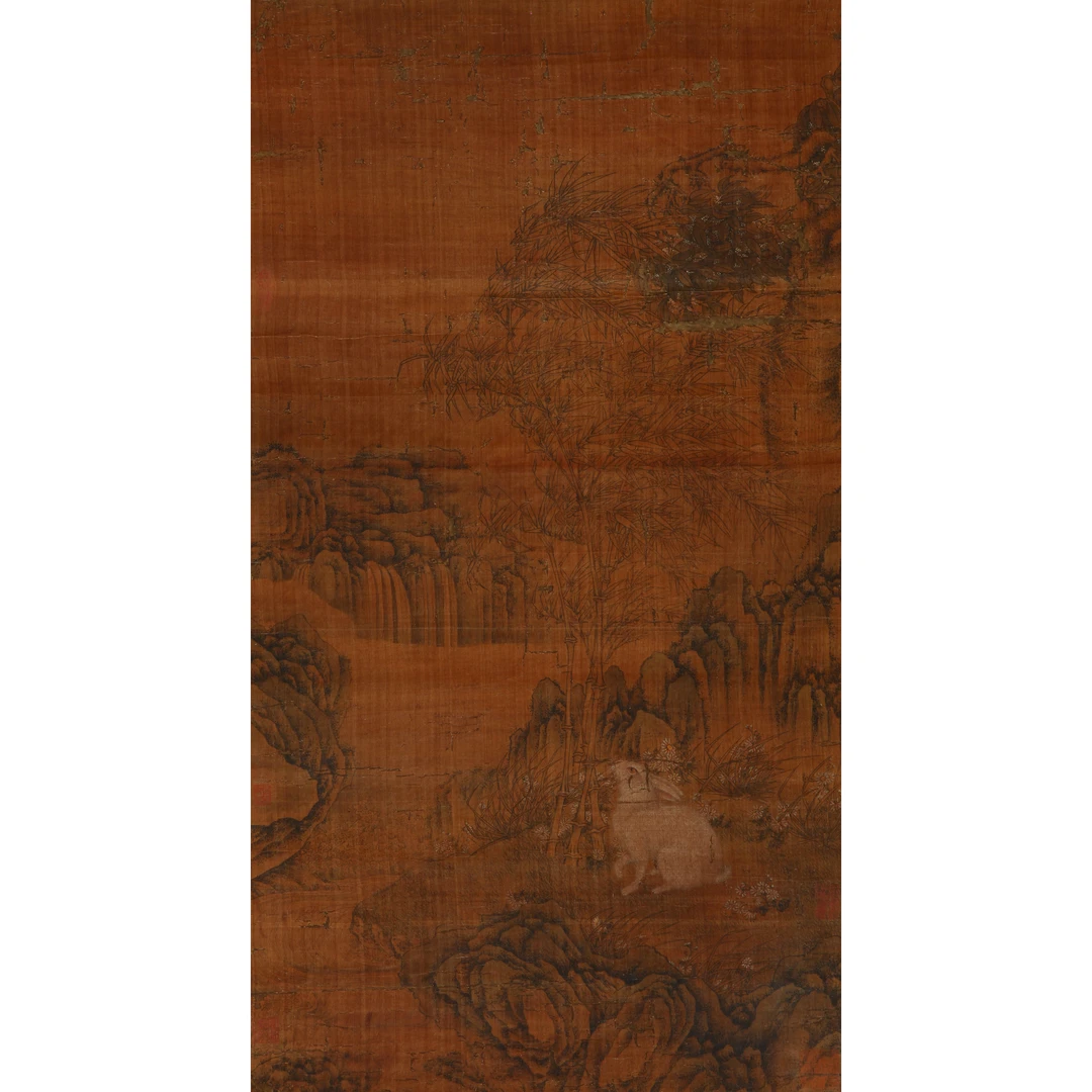 17723、佚名（清） 仙兔【宣德177拍卖】