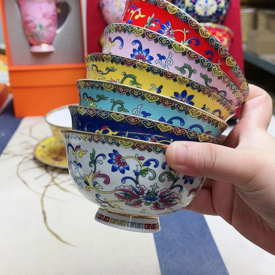 【闪购商品】珐琅4.5英寸6混。。。。。