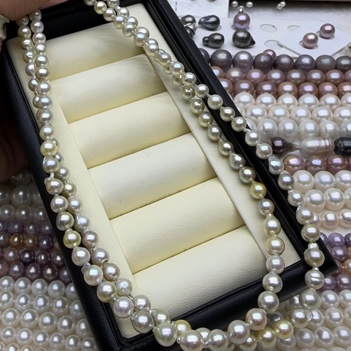 未镶嵌摆件海水珍珠海水akoya5-6mm