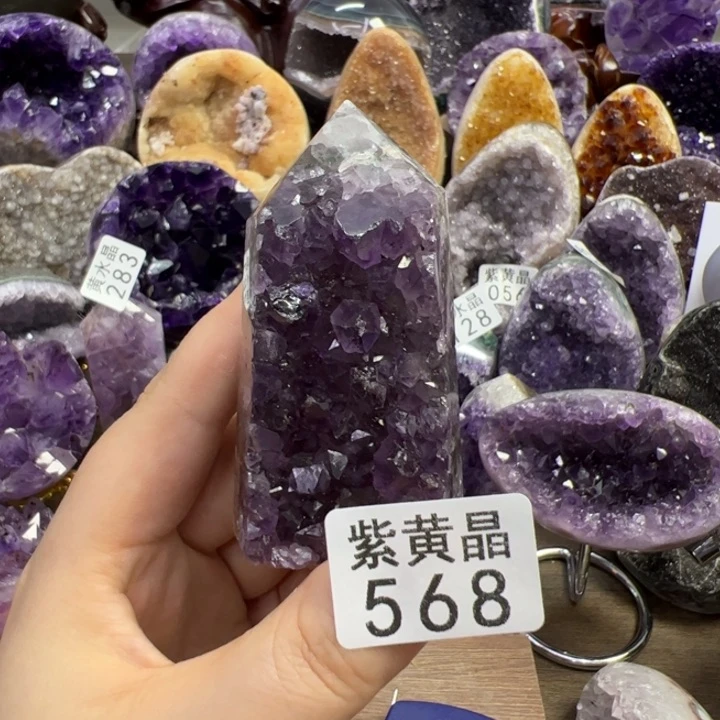 未镶嵌紫晶大型摆件（非配饰）568