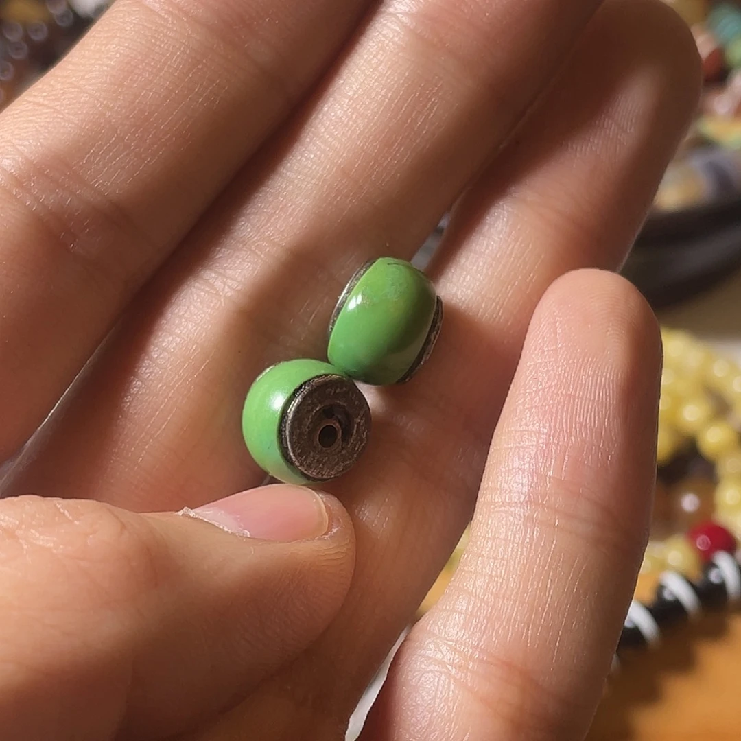 麦***佑白玉菩提吊坠珠子