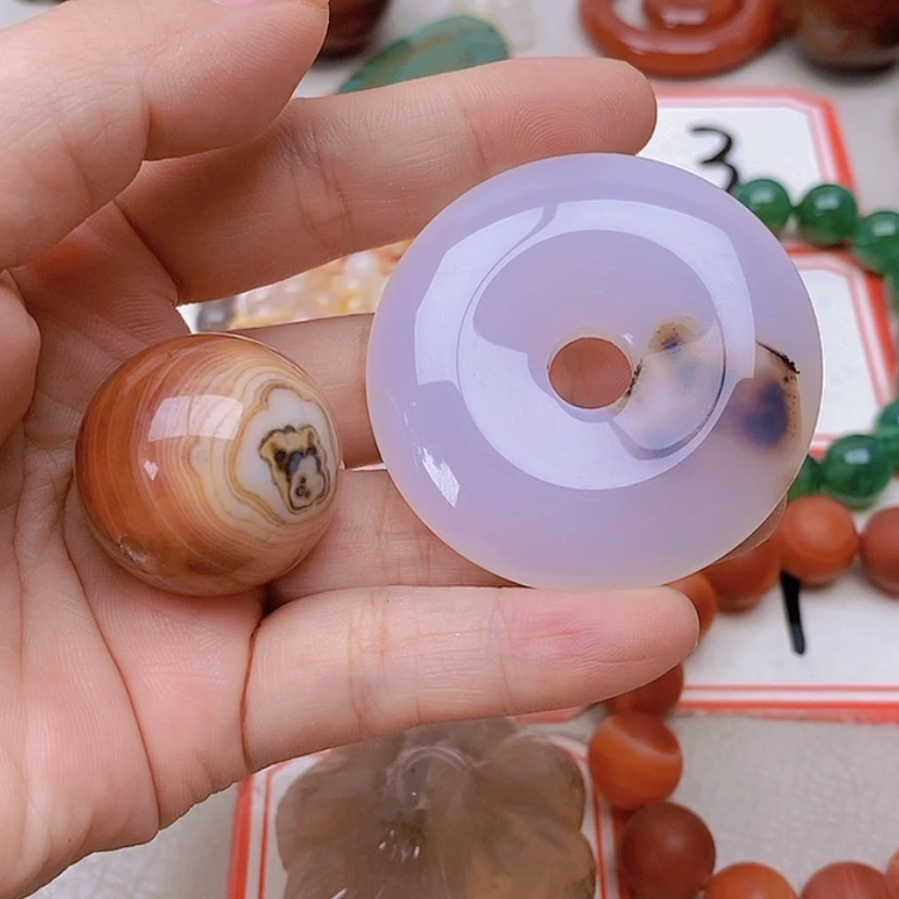 【闪购商品】玛瑙/玉髓未镶嵌珠宝半成品用****2