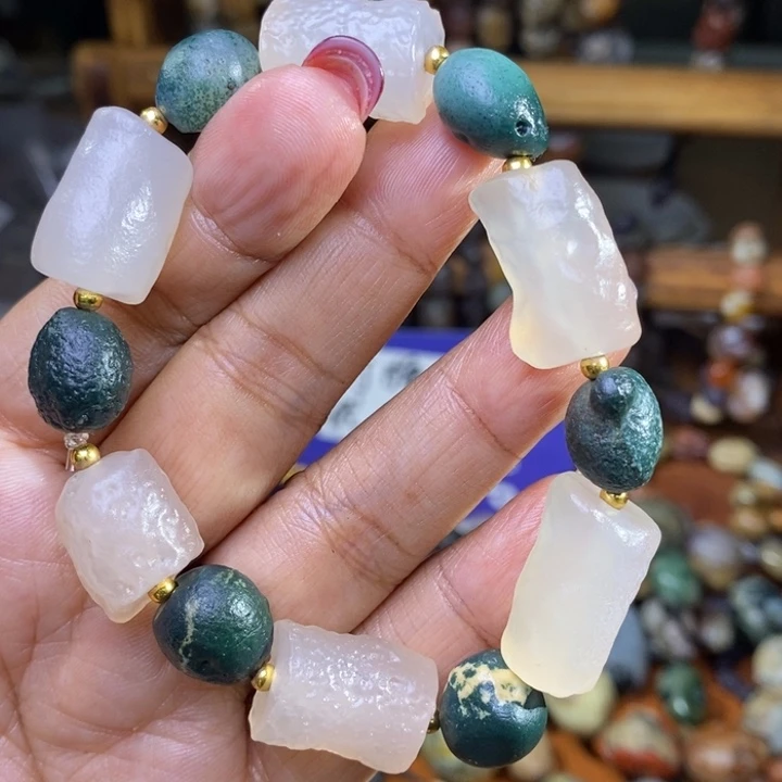 玛瑙/玉髓珠宝半成品未镶嵌用****7