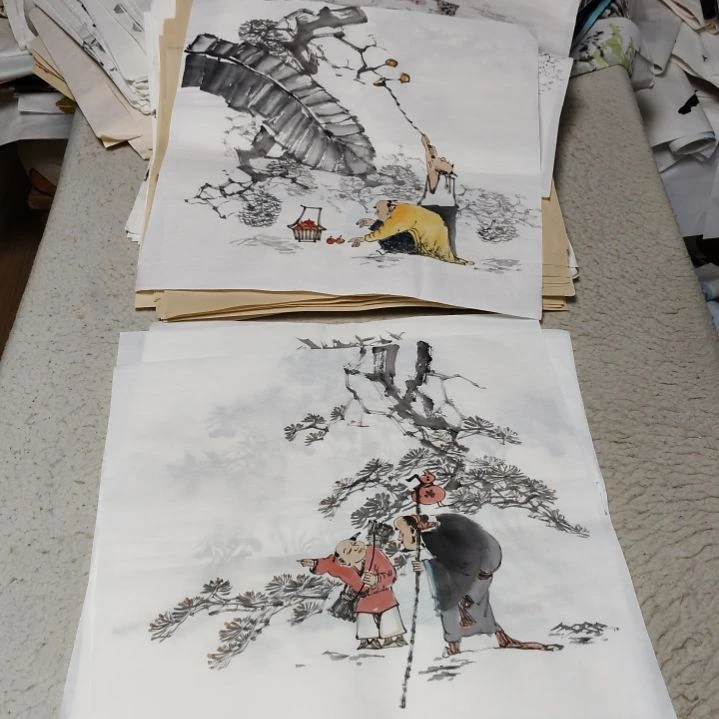 至***，国画国画花鸟花鸟国画