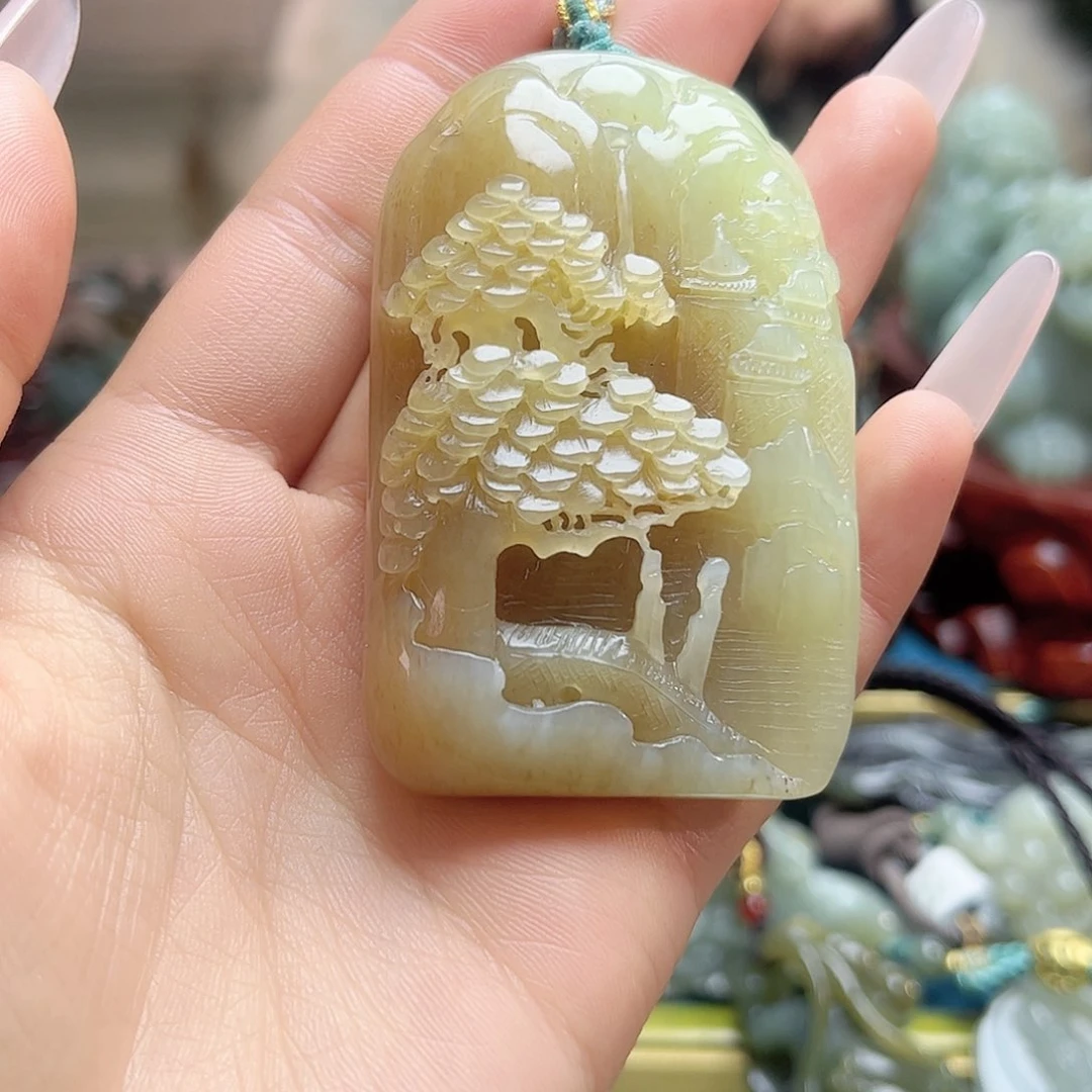 和田玉颈饰未镶嵌用****0