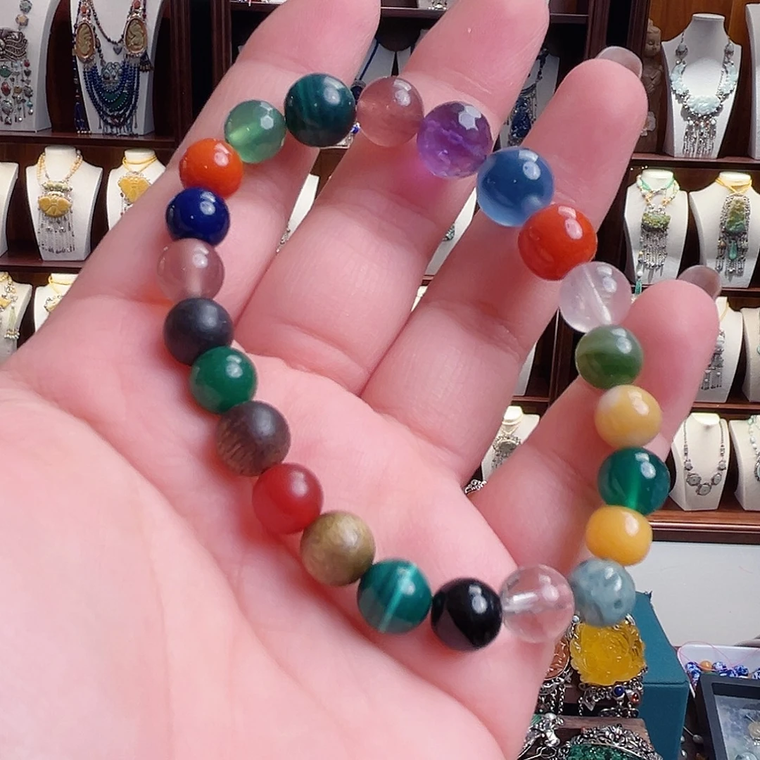 玛瑙未镶嵌手链国风