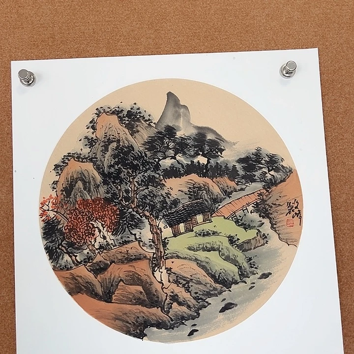 国画李文峰的画作