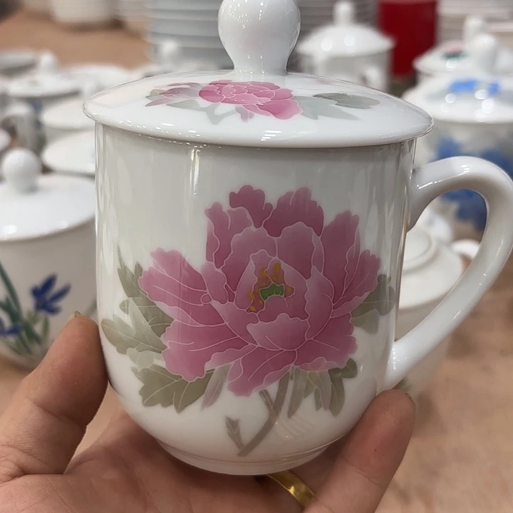杯子，杯子，杯子，手绘微瑕
