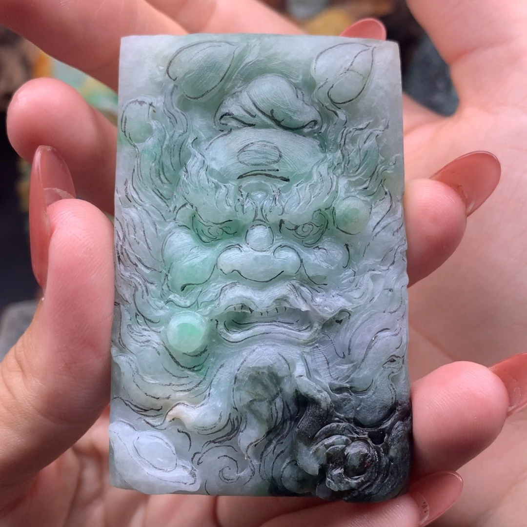 孤***寂定制翡翠未镶嵌翡翠