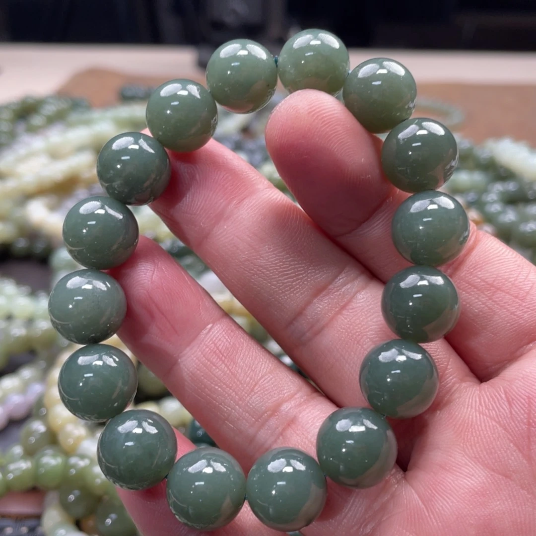 和田玉手链未镶嵌