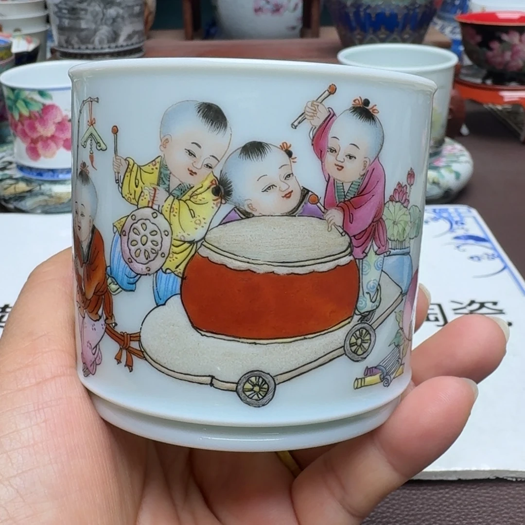 景德镇手工手绘展示