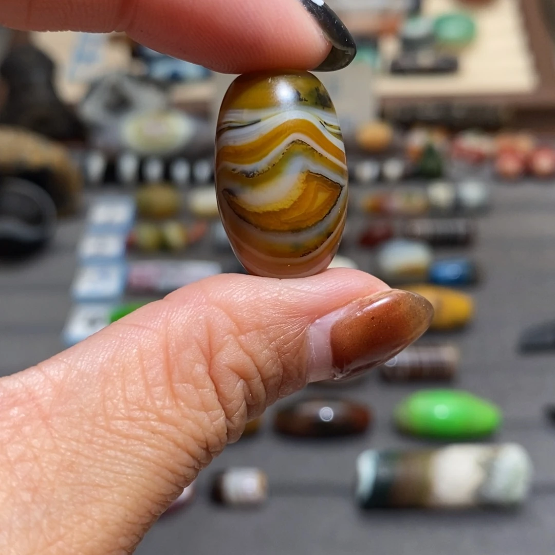 左***叶玛瑙/玉髓合金手链