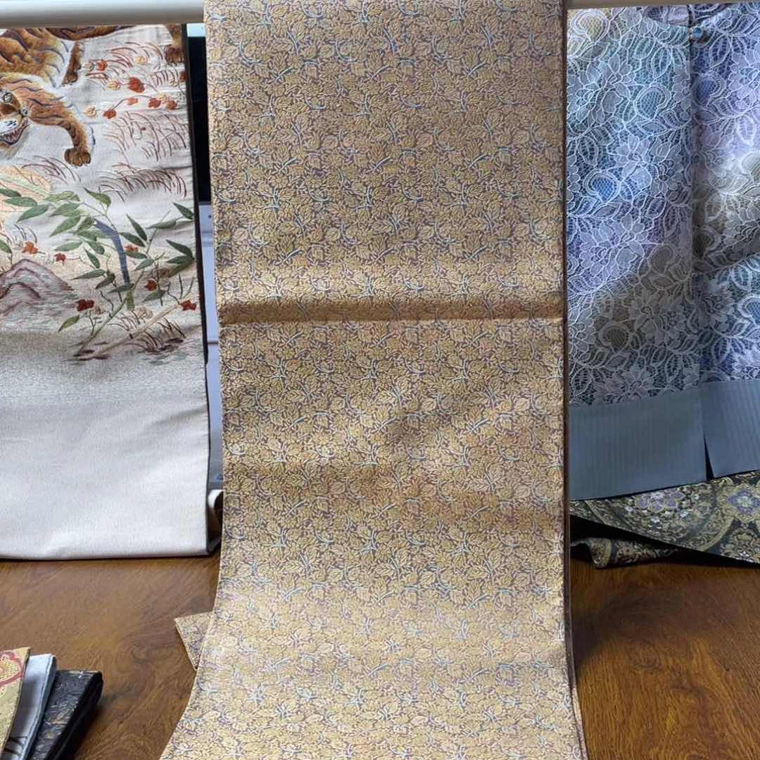 织绣双面全通手工织锦