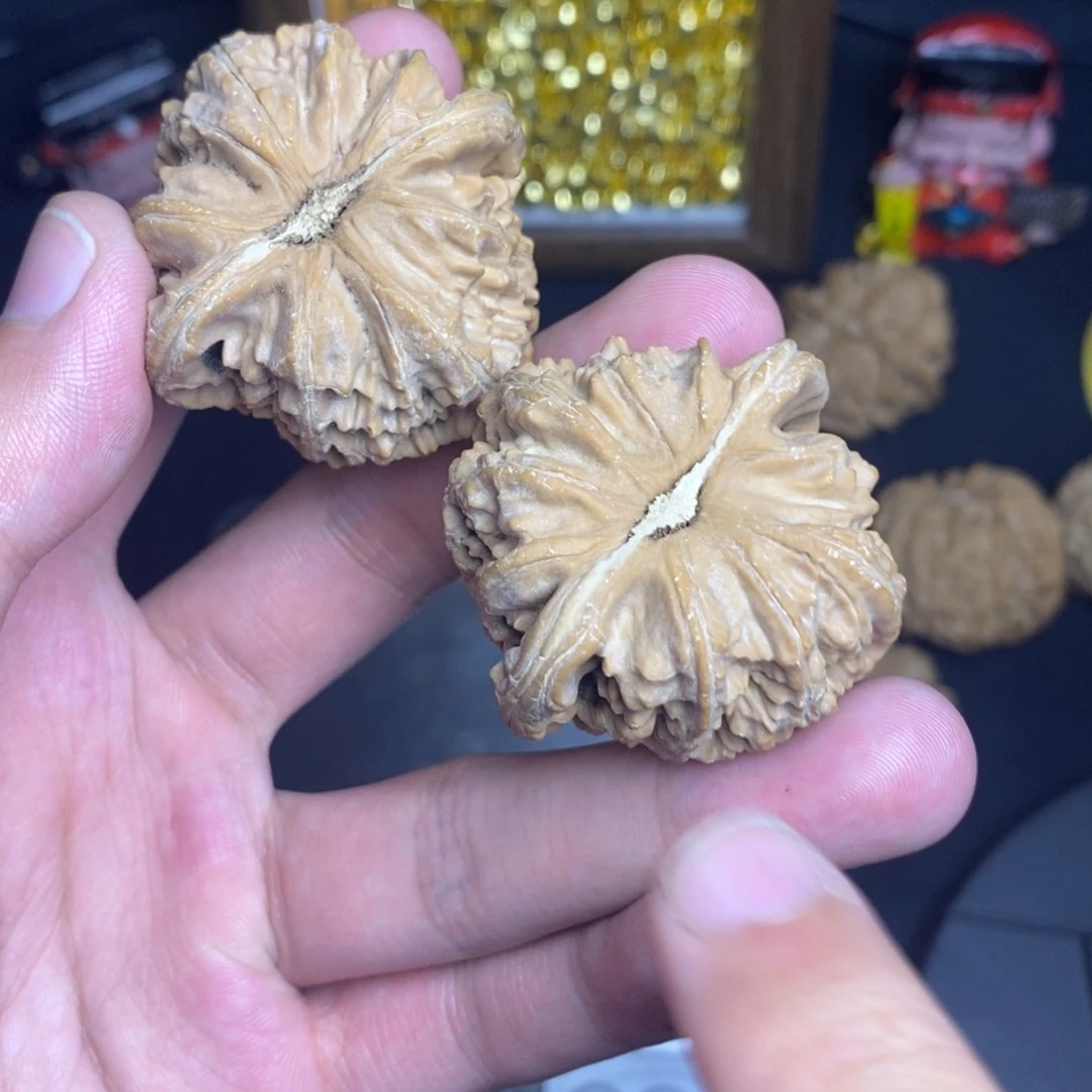吊坠文玩核桃白狮子全品