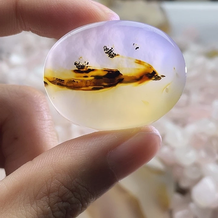 玛瑙/玉髓合金颈饰