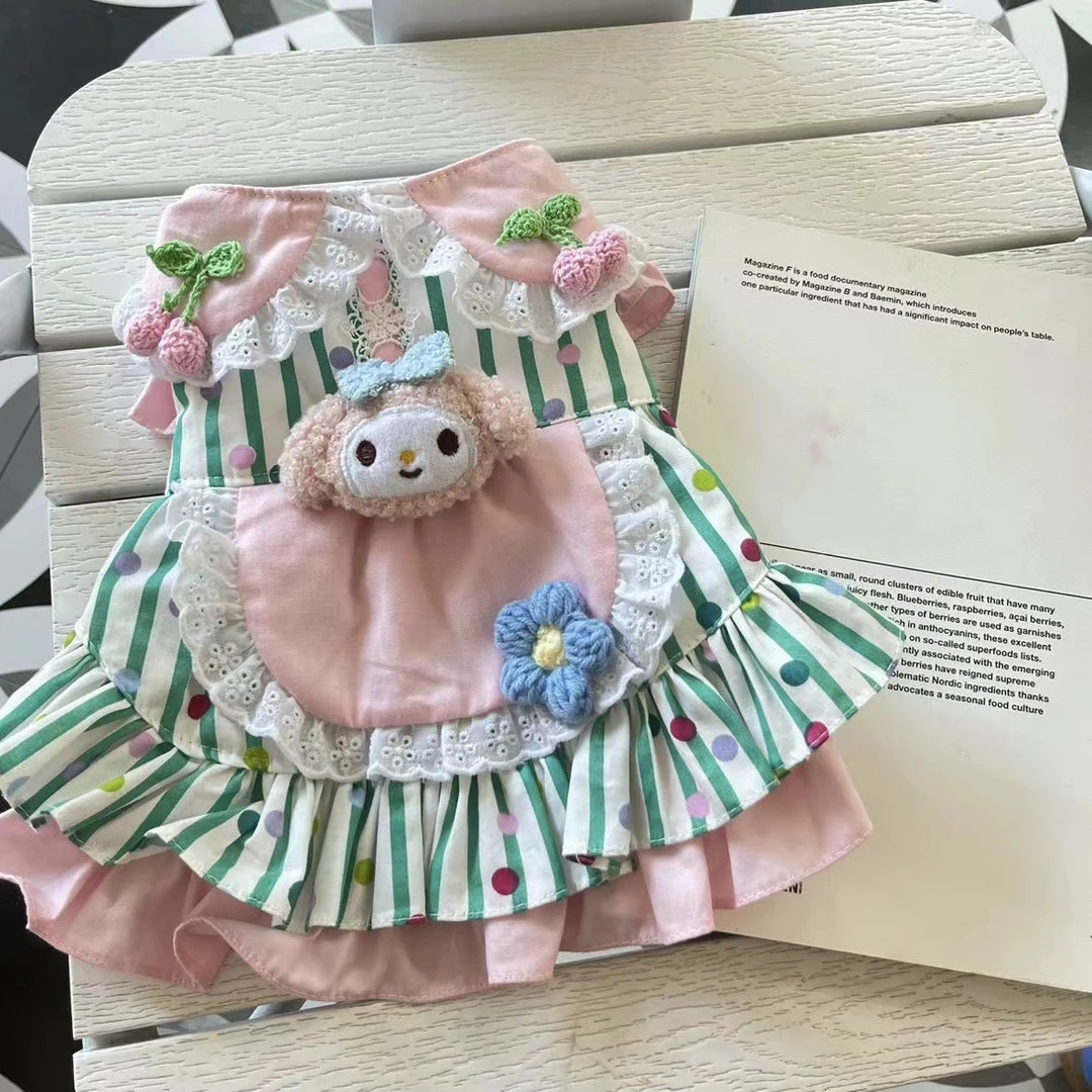 宠物衣服狗狗猫咪春夏季薄款 卡通动漫美乐蒂洛丽塔~公主裙