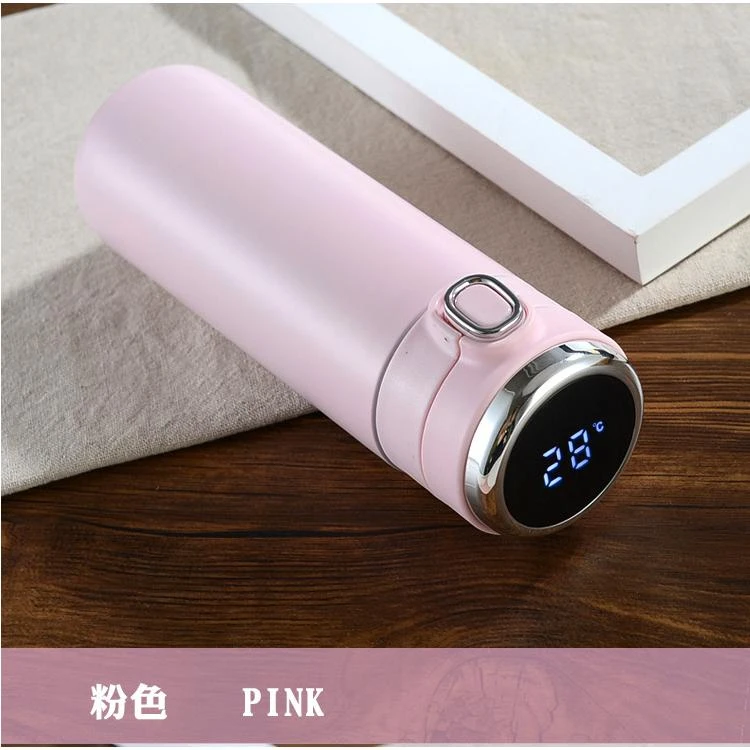 304不锈钢保温杯学生智能豌豆弹跳杯便携运动水杯礼品杯