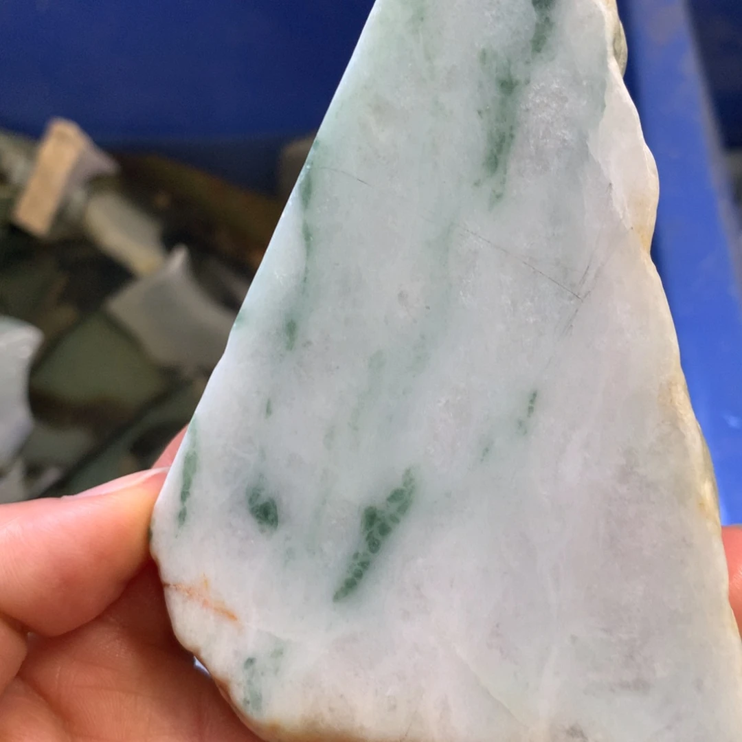 翡翠裸石翡翠边角料