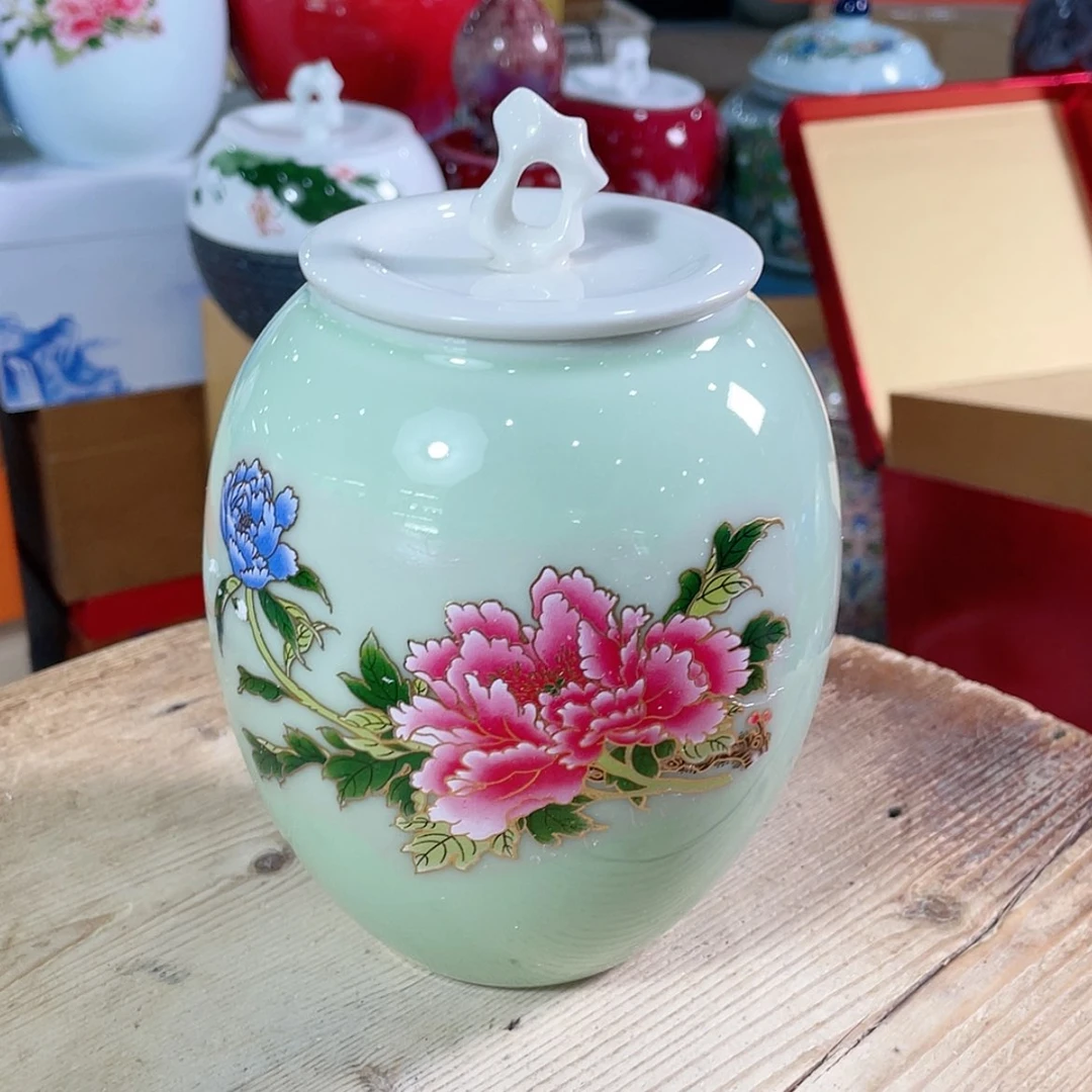 【闪购商品】罐陶瓷茶叶罐密封罐