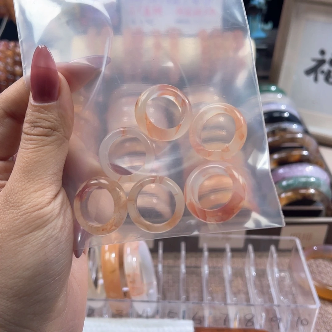 合金戒指玛瑙/玉髓