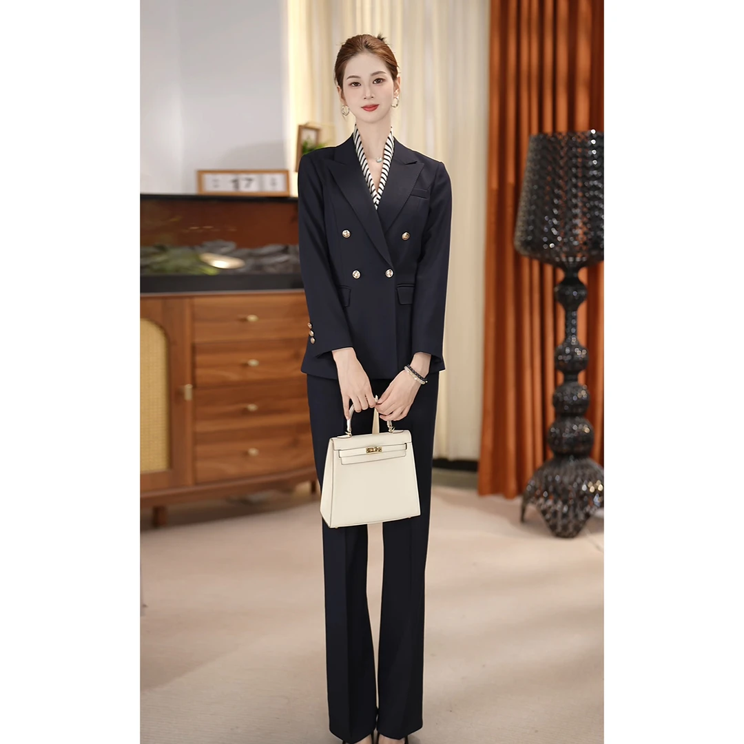 雯雯推荐2025新款春秋冬西装套装气质时尚女神范套装（PX2503）