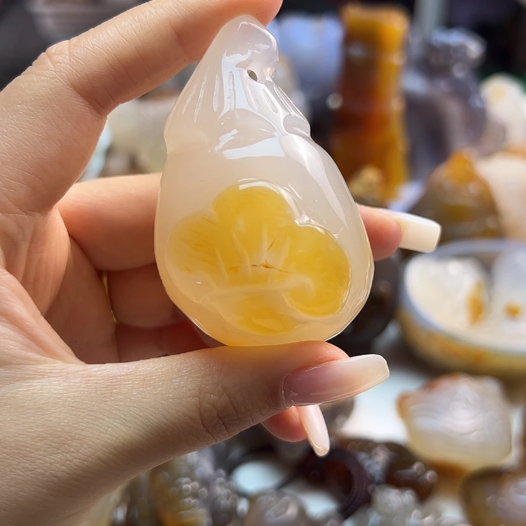 玛瑙/玉髓未镶嵌颈饰