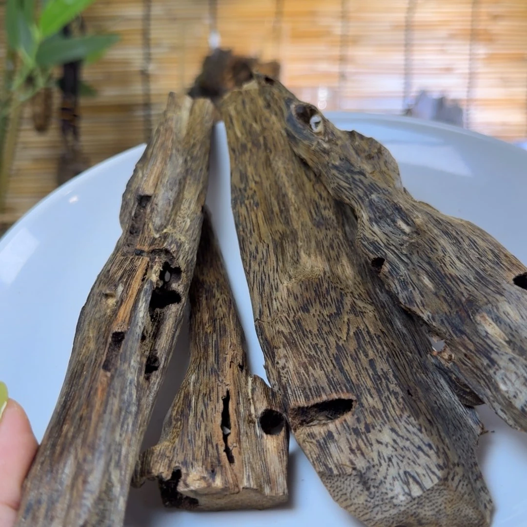 沉香沉香碎屑沉香虫漏107g