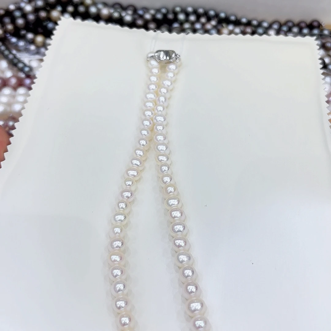 未镶嵌淡水珍珠颈饰6-8无核