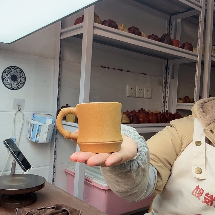 段泥茶案主人杯主人杯