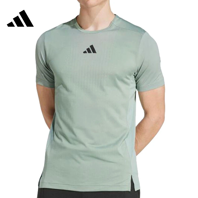 Adidas阿迪达斯夏季男子运动潮流百搭休闲短袖T恤JI8197