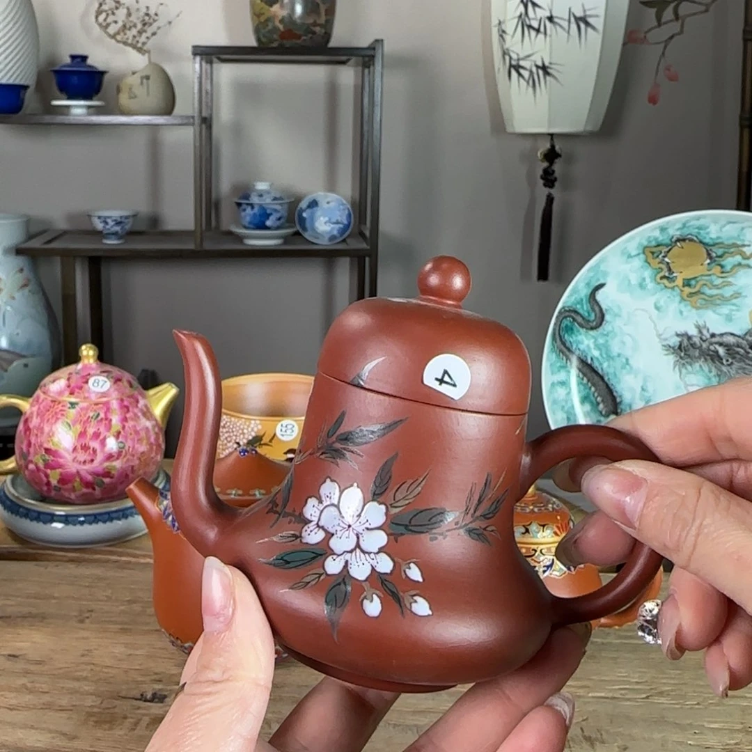 杯景德镇陶瓷柴烧多人