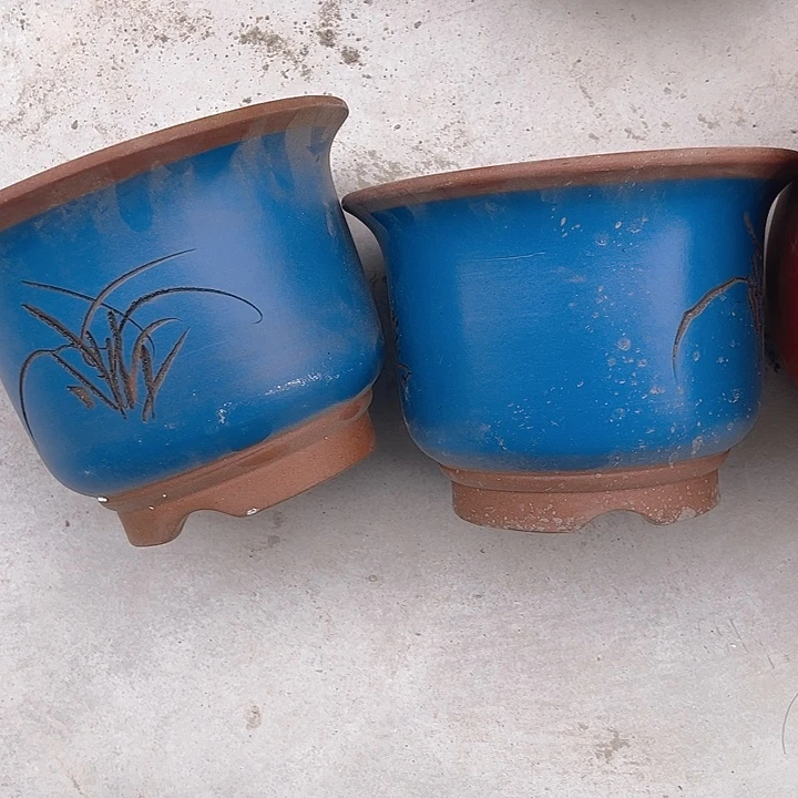 不锈钢宜兴紫砂花盆清仓处理