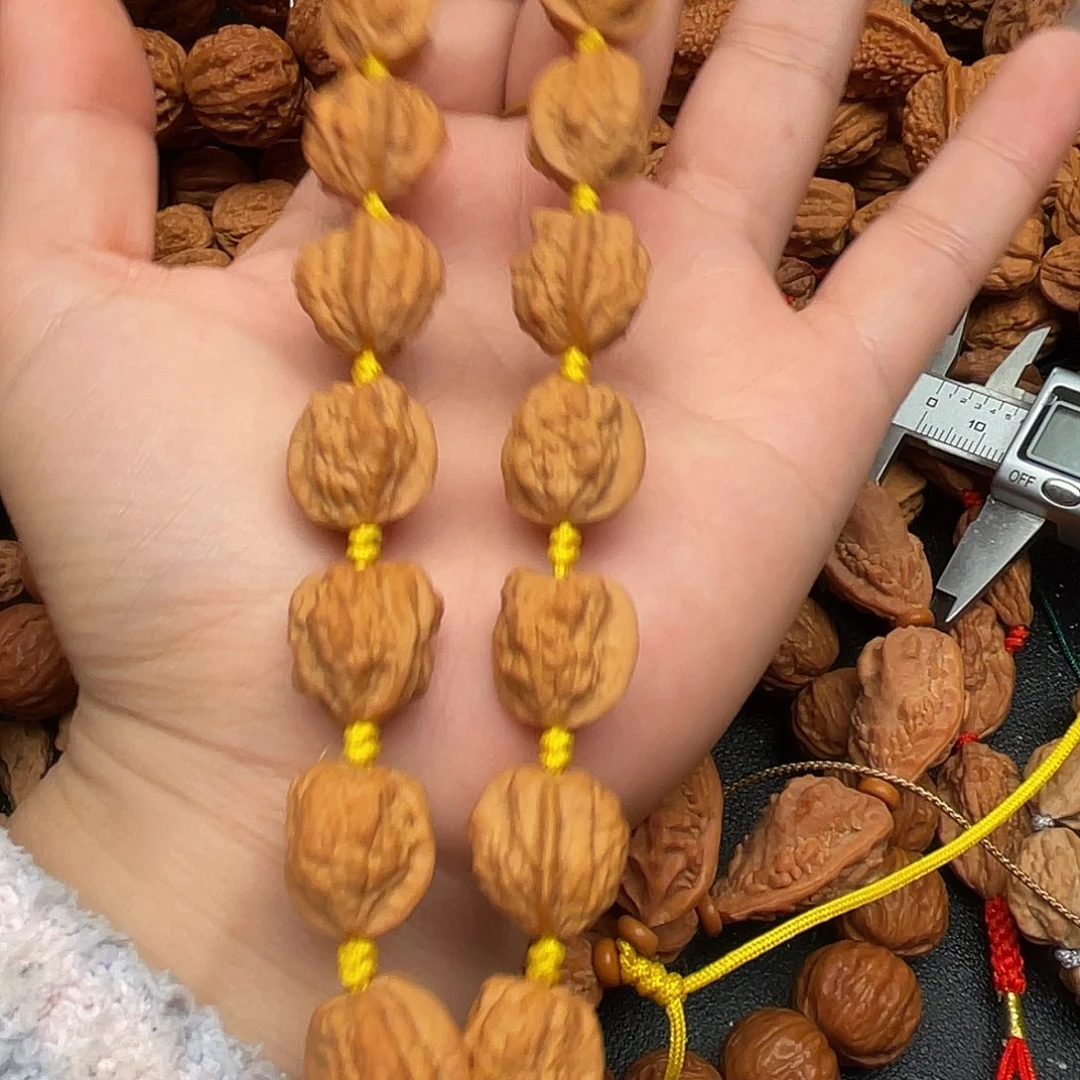 我***金文玩核桃吊坠小蛤蟆