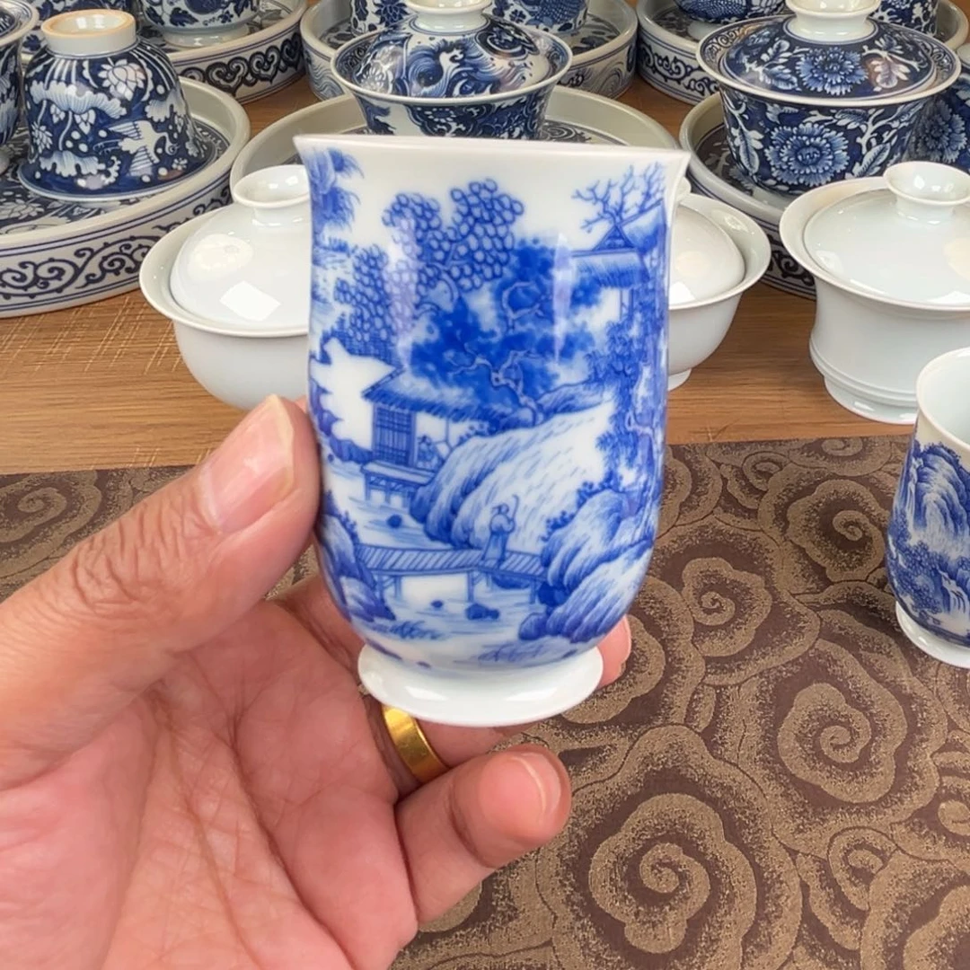杯景德镇陶瓷杯子