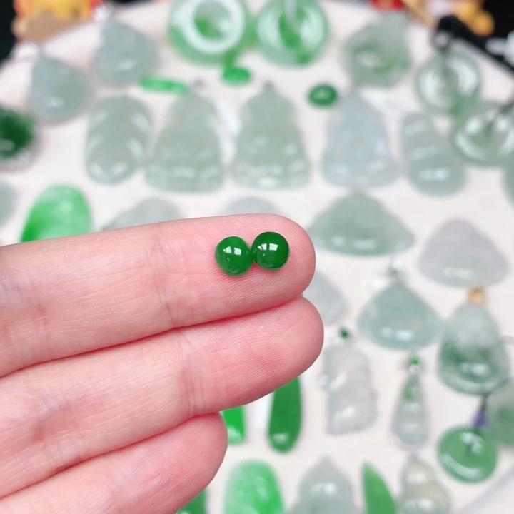 翡翠裸石缅甸天然A货翡翠