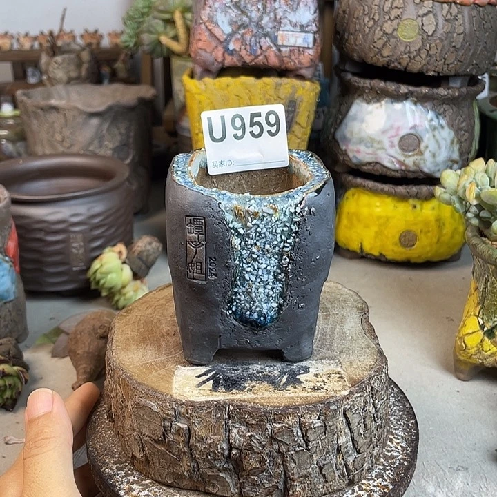 开播福利 陶瓷花盆 默认微次