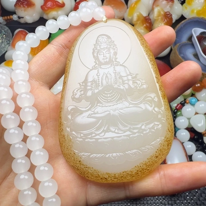 新疆戈壁五彩石金丝